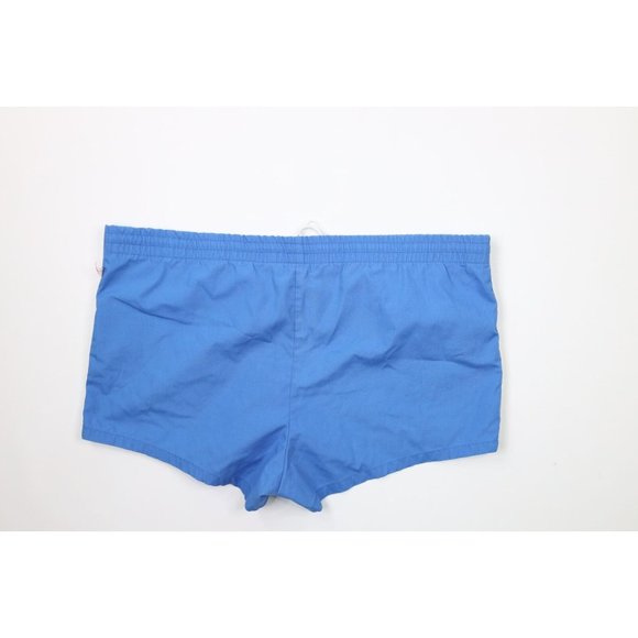 Vintage 70s Streetwear Mens 36 Striped Lined Shorts Swim Trunks Blue USA AS IS - Picture 8 of 10